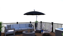 Online Designer Living Room 3D Model