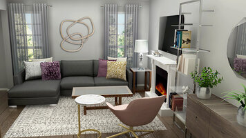 Interior design sample by Ani K. Interior design sample by Ani K.