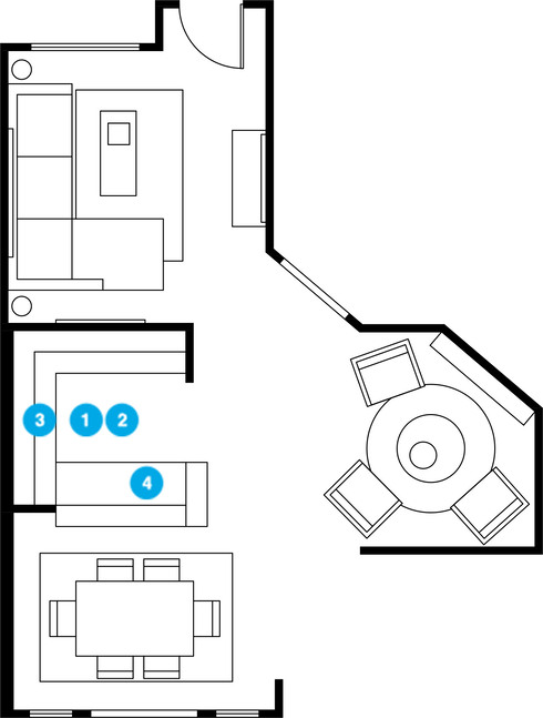 Online Designer Kitchen Floorplan