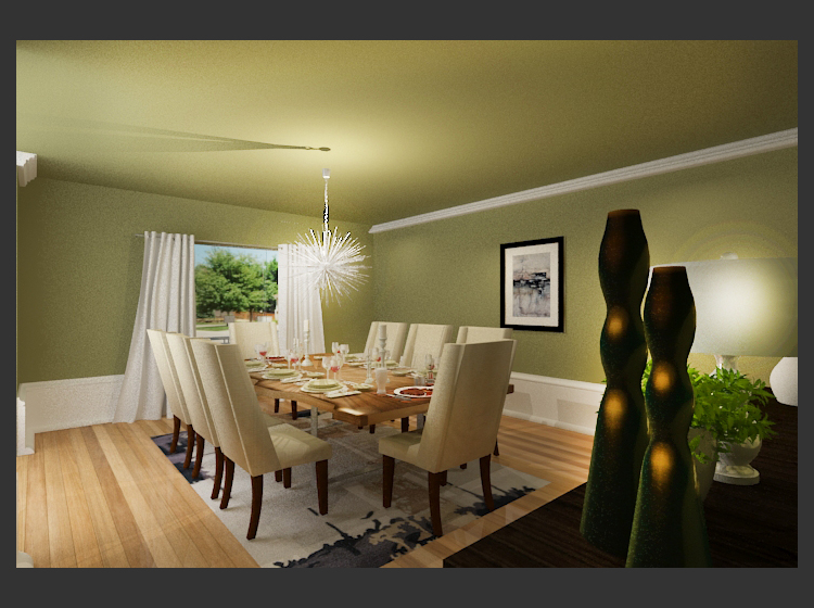 Interior design  sample by Jina  K 