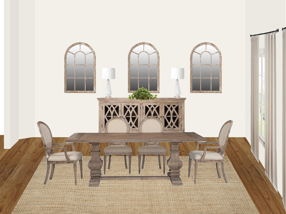 Online Designer Dining Room Moodboard