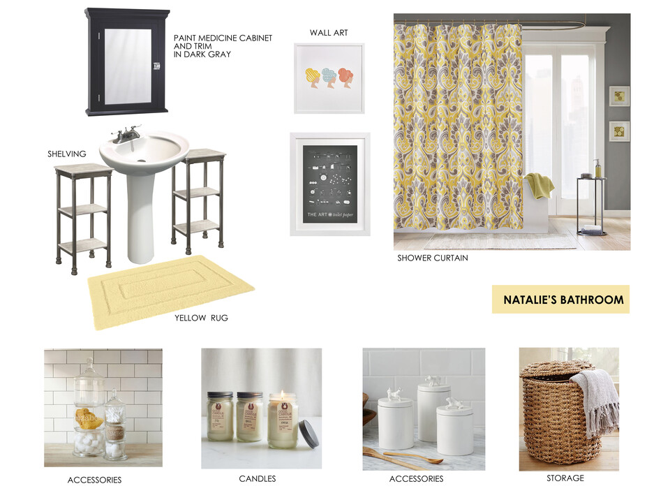 Online Designer Bathroom Moodboard