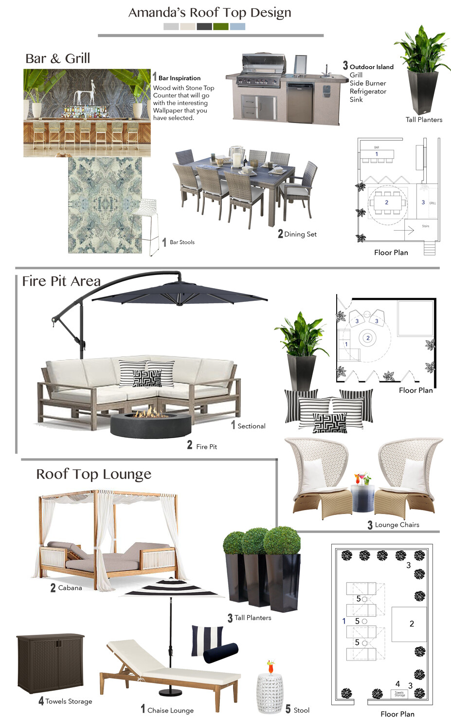 Online Designer Dining Room Moodboard
