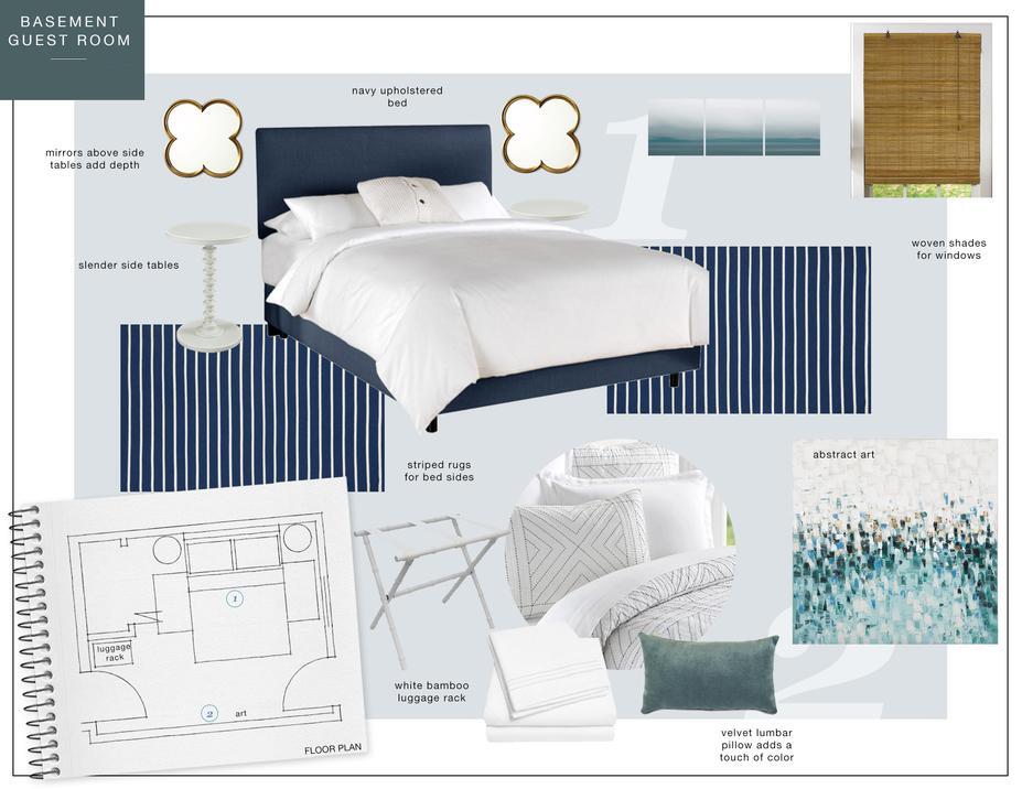 Online Designer Bedroom Moodboard