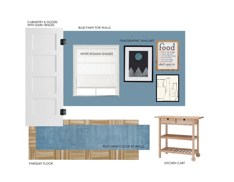 Online Designer Kitchen Moodboard