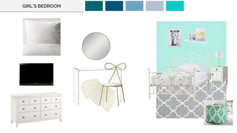 Online Designer Kids Room Moodboard