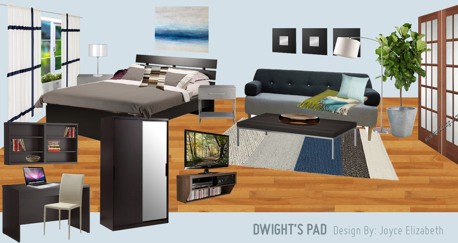Online Designer Bedroom Moodboard