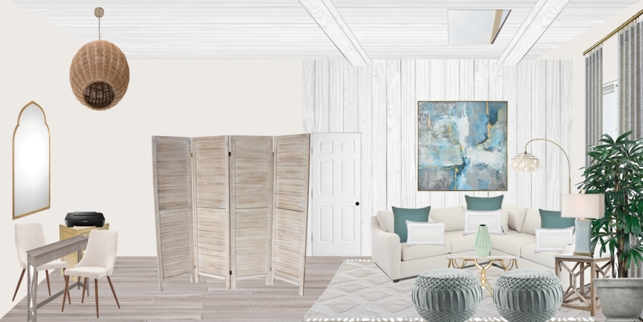 Online Designer Living Room Moodboard