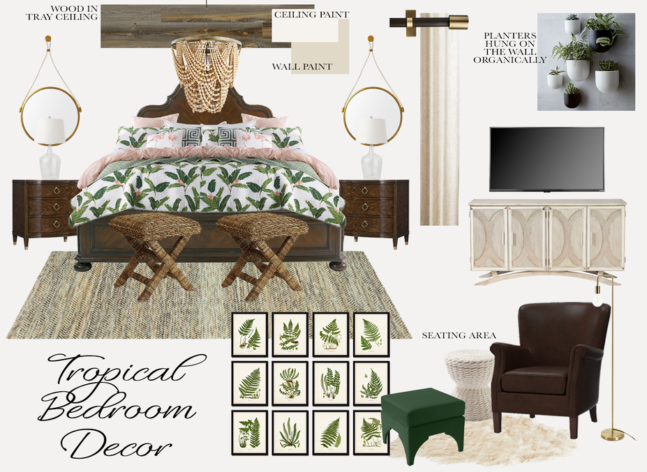 Online Designer Bedroom Moodboard