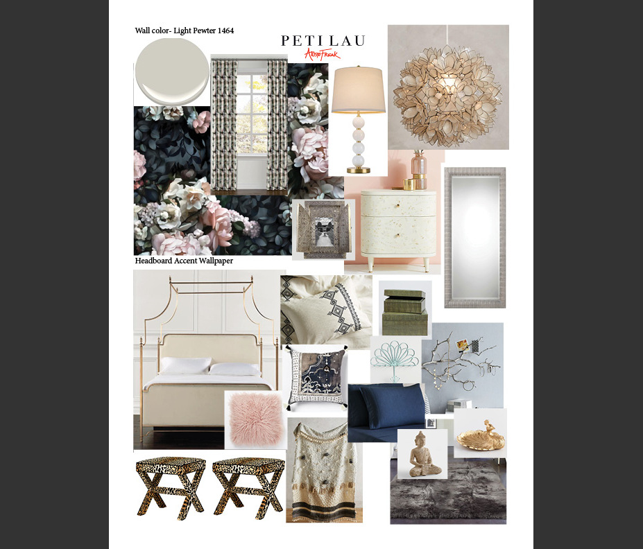 Online Designer Kids Room Moodboard