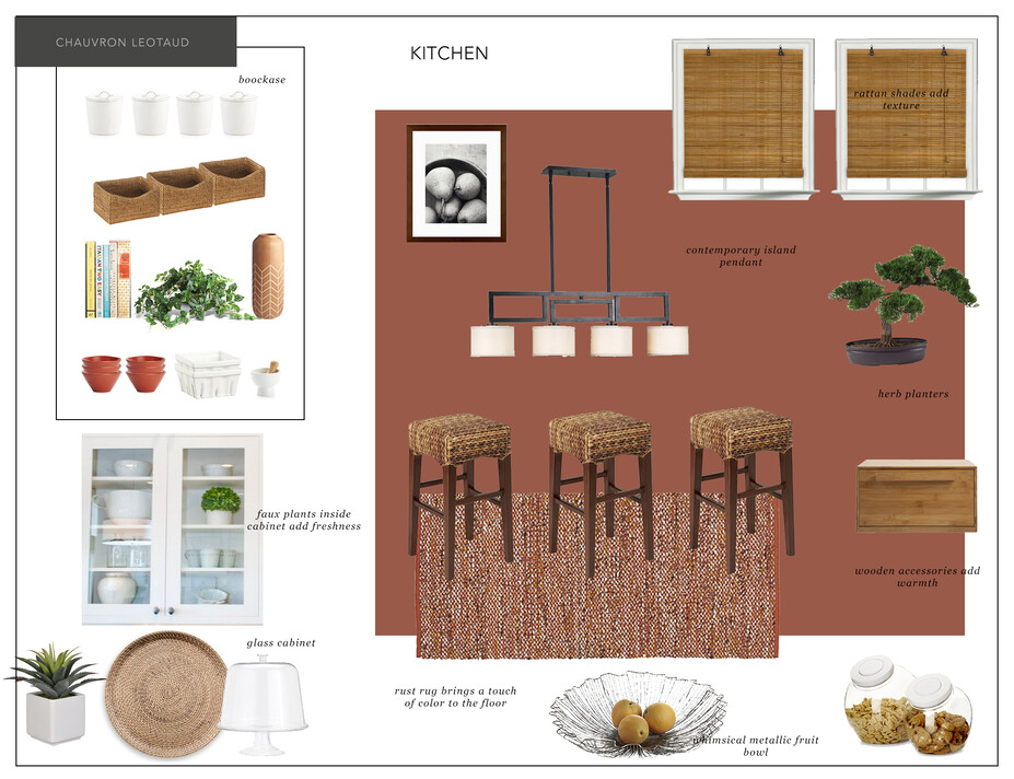 Online Designer Kitchen Moodboard