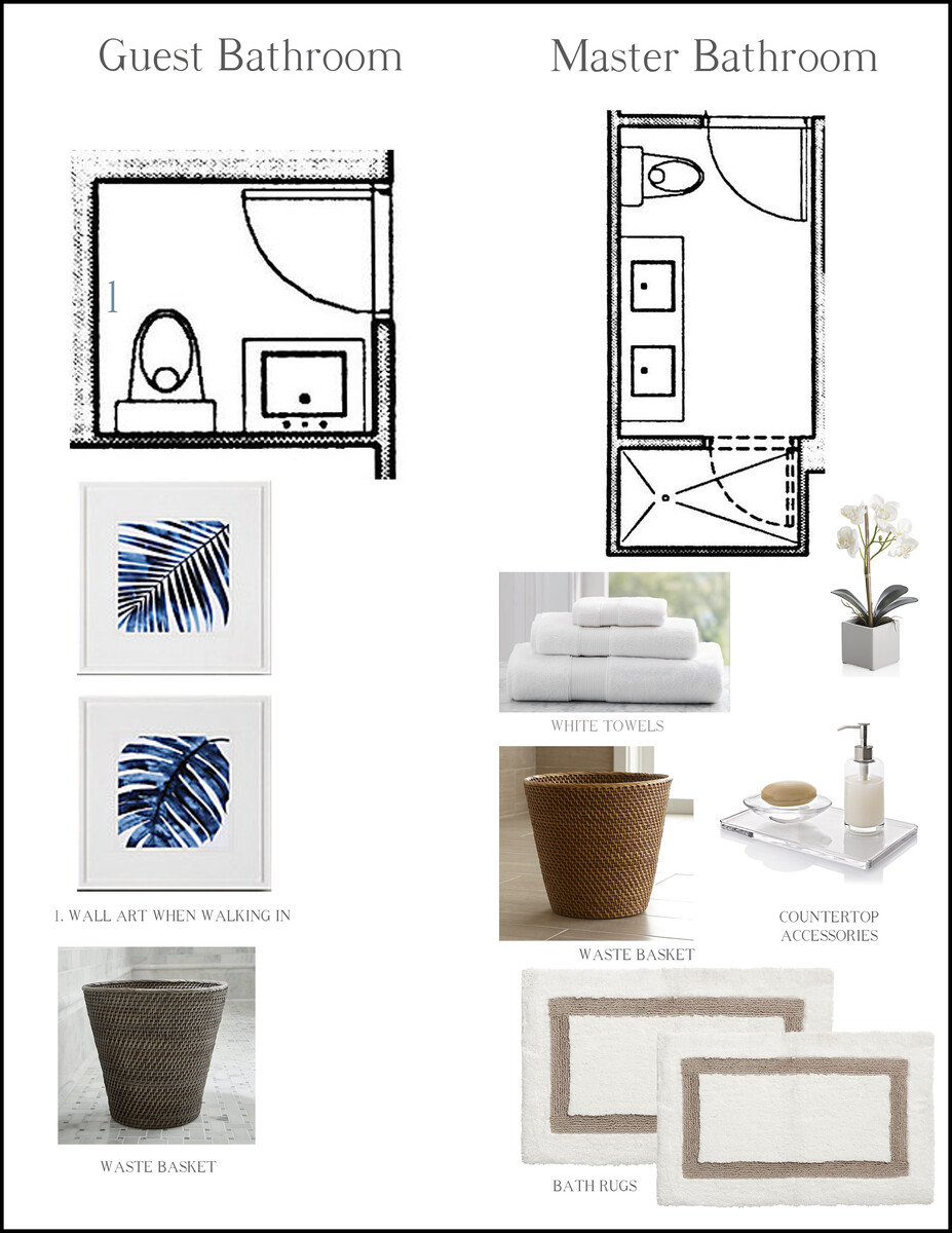 Online Designer Bathroom Moodboard