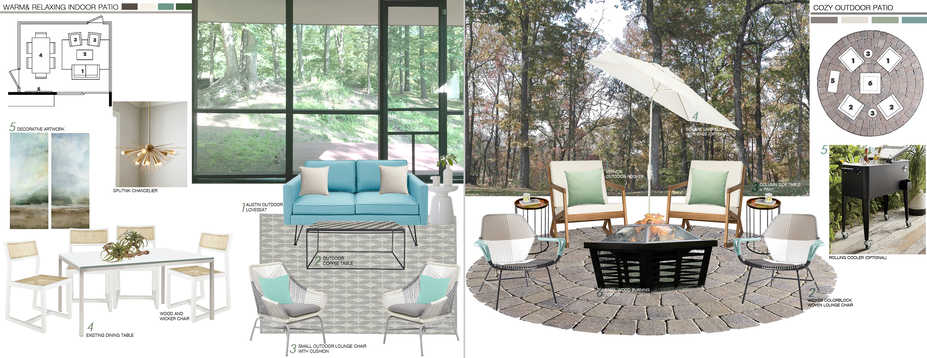 Online Designer Dining Room Moodboard