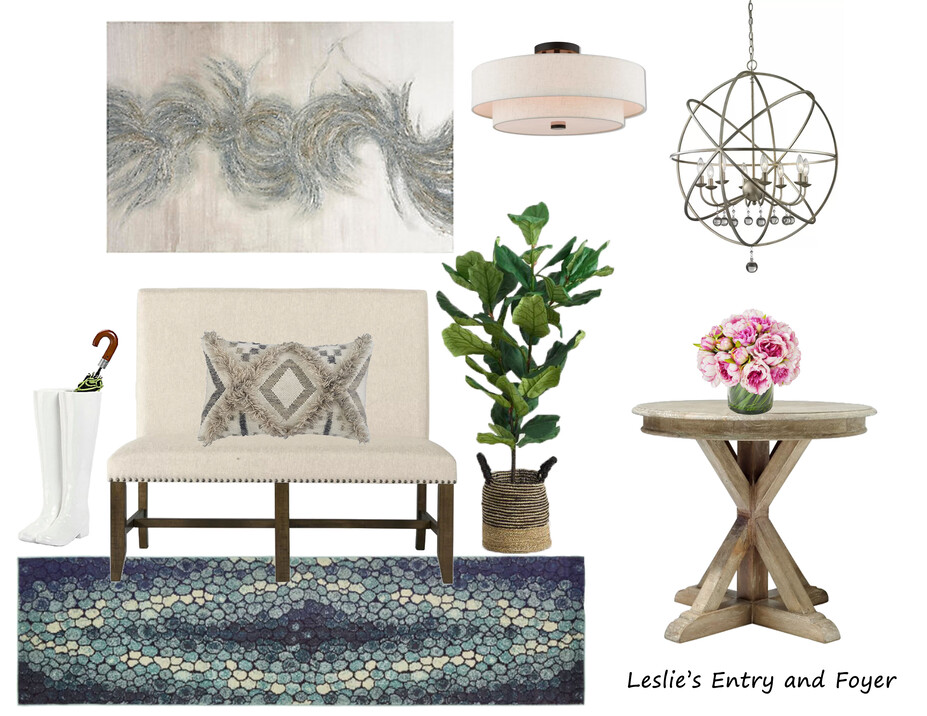 Online Designer Hallway/Entry Moodboard