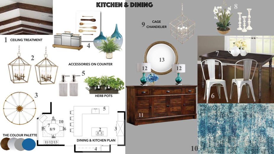 Online Designer Kitchen Moodboard