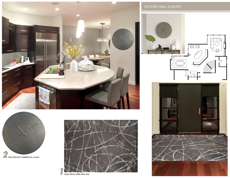 Online Designer Hallway/Entry Moodboard
