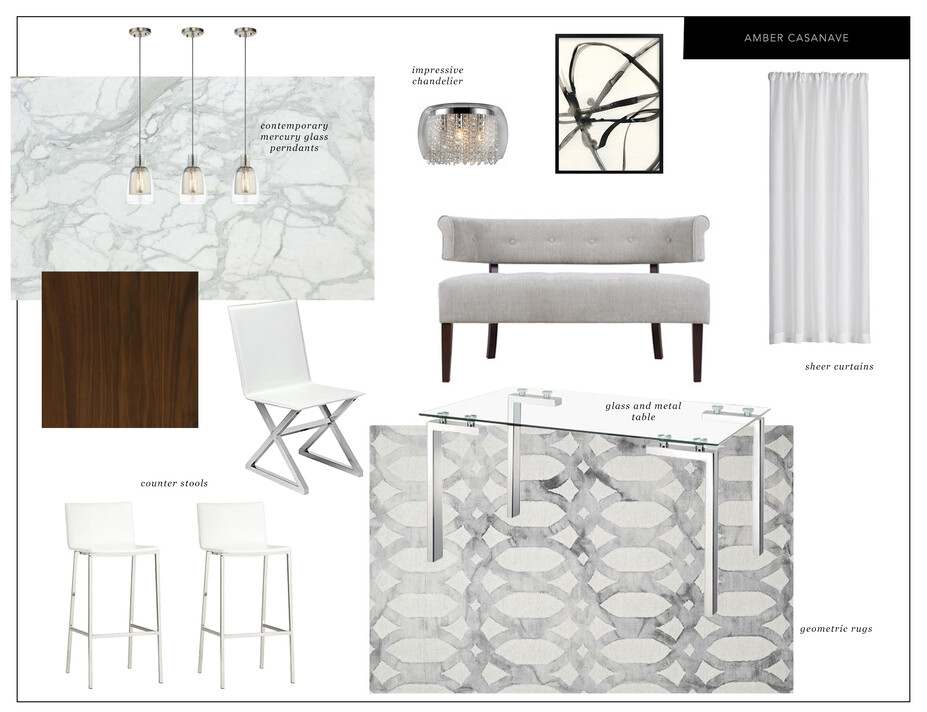 Online Designer Kitchen Moodboard