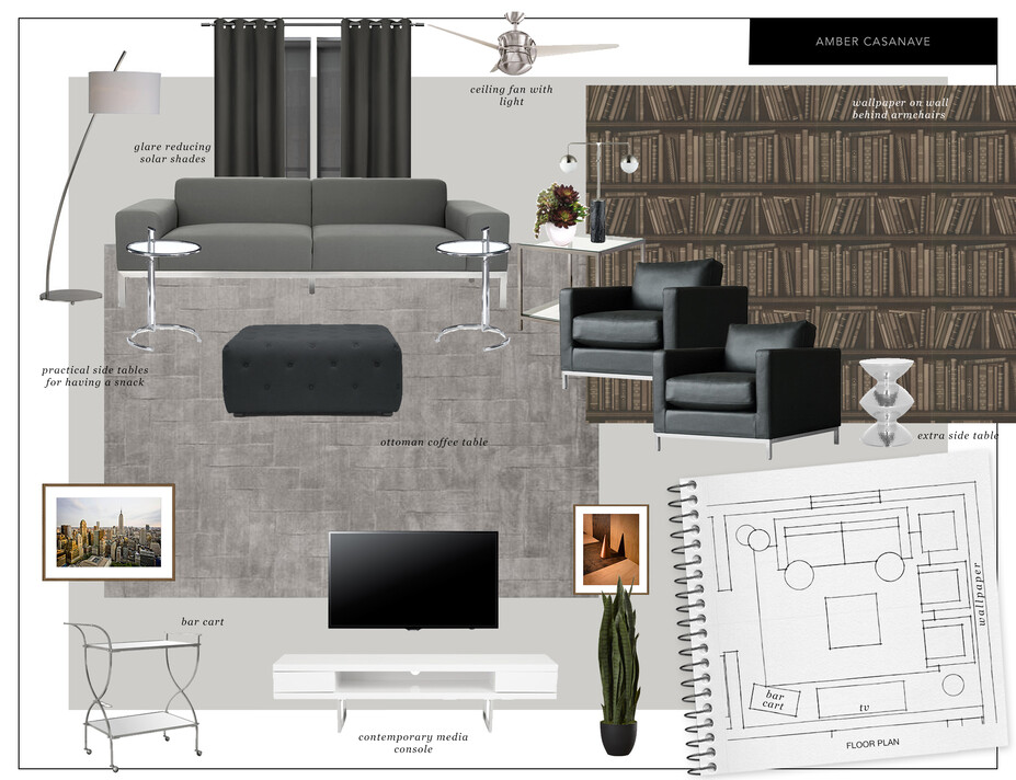 Online Designer Studio Moodboard