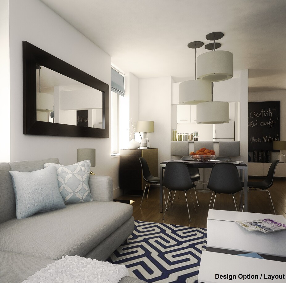 Living Dining Room Designs ~ bettrpic.com  Lyns Modern Living Room Bedroom Design Decorilla .
