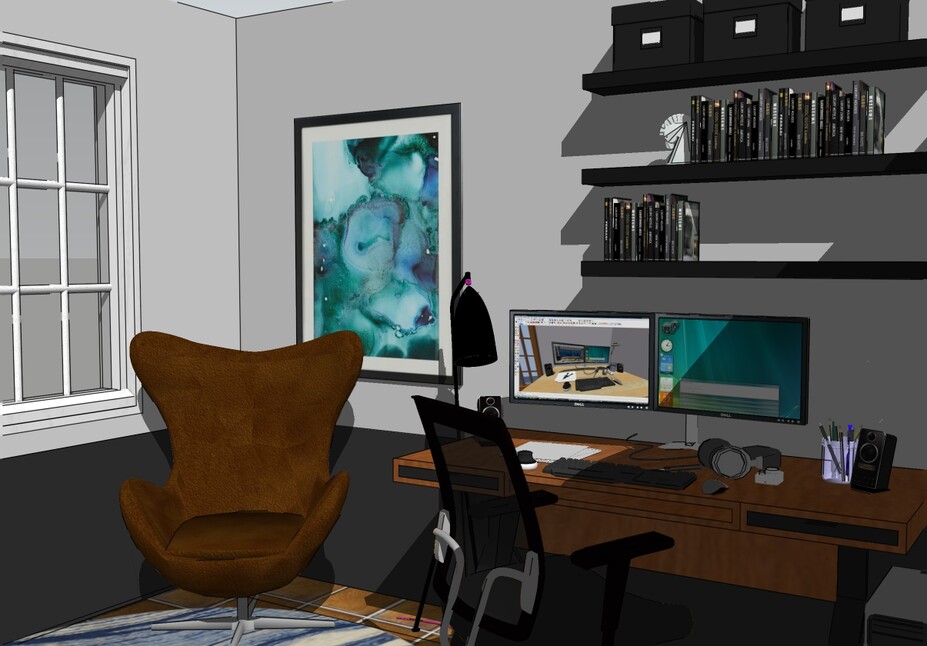 Online Designer Home/Small Office 3D Model