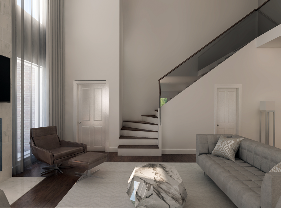 Online Designer Combined Living/Dining 3D Model