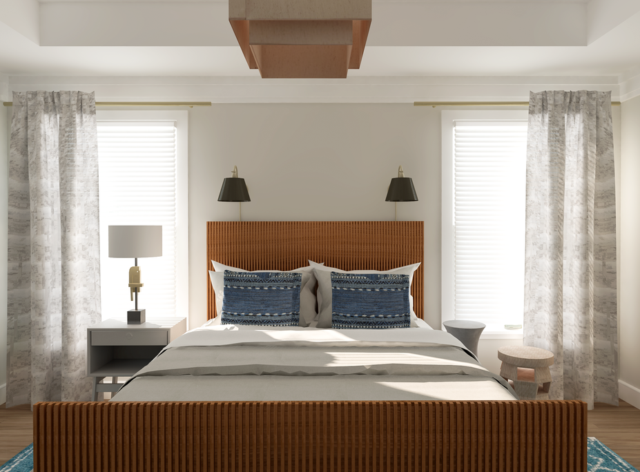 Online Designer Bedroom 3D Model
