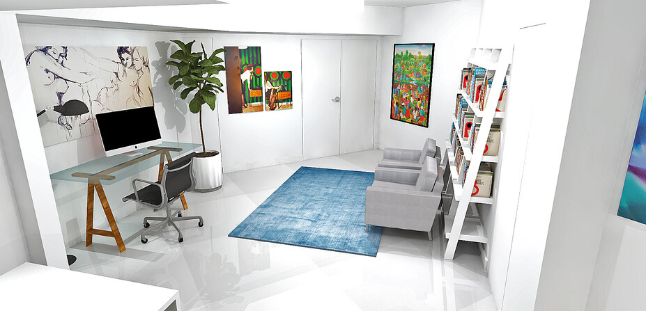 Online Designer Dining Room 3D Model