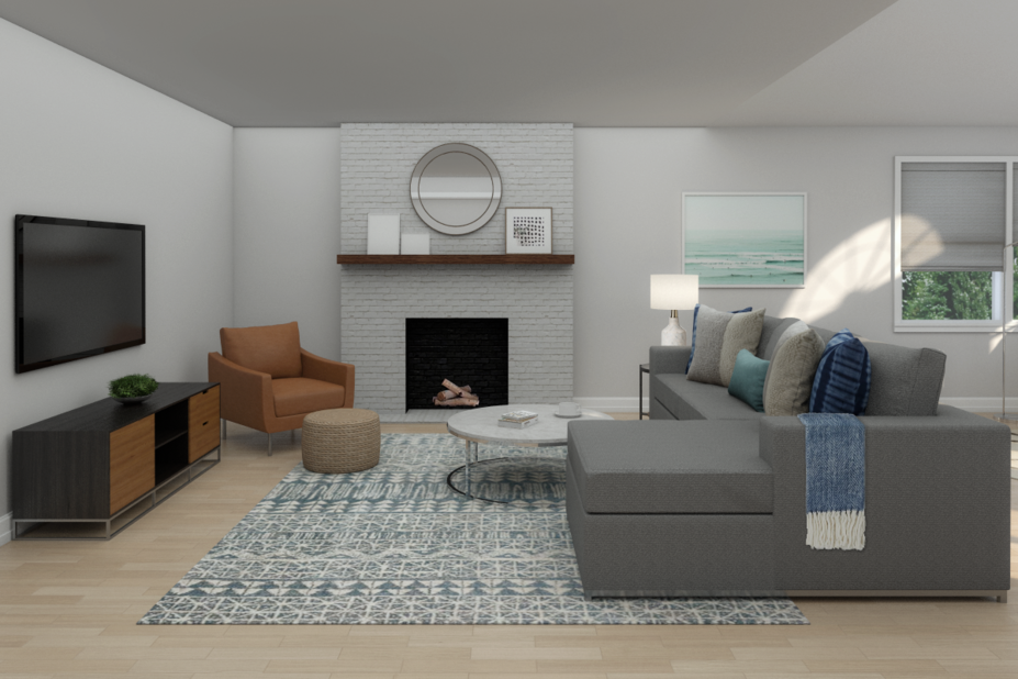 Online Designer Living Room 3D Model