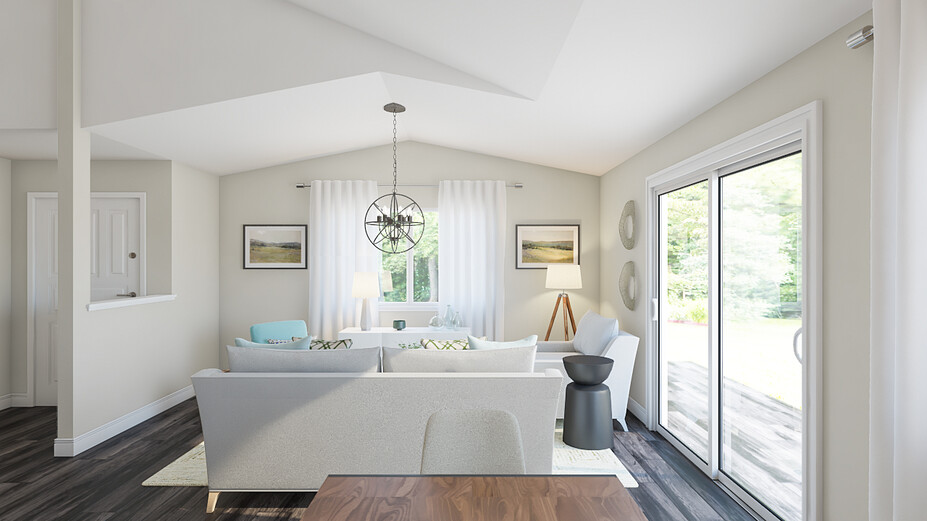 Online Designer Combined Living/Dining 3D Model