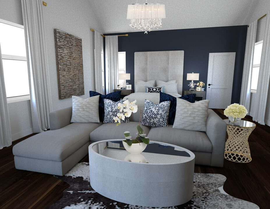 Online Designer Bedroom 3D Model