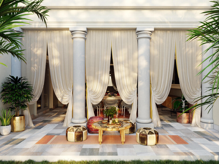 Online Designer Patio 3D Model