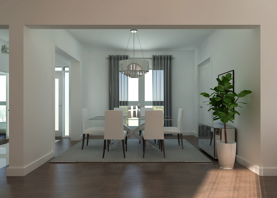 Online Designer Dining Room 3D Model