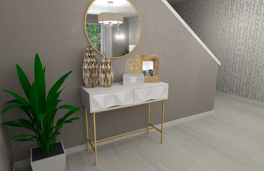 Online Designer Combined Living/Dining 3D Model