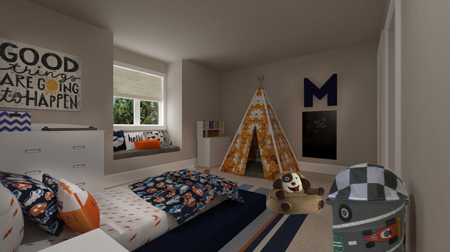 Online Designer Kids Room 3D Model