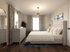 Glamorous Contemporary Bedroom Design | Decorilla