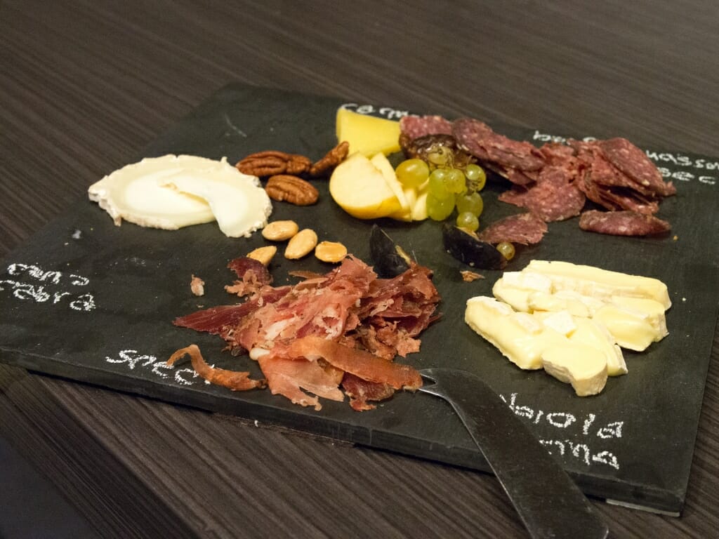 We all enjoyed delicious platters and hors d'oeuvres from Tuffet Wine & Cheese Bar