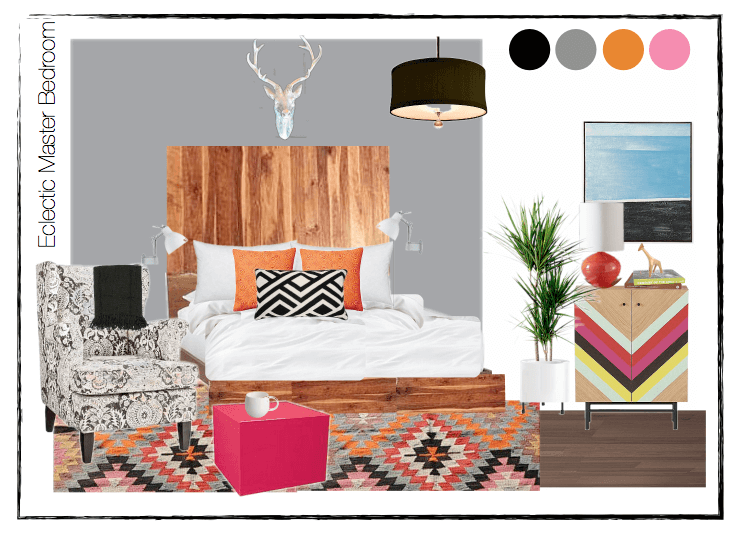 eclectic moodboard