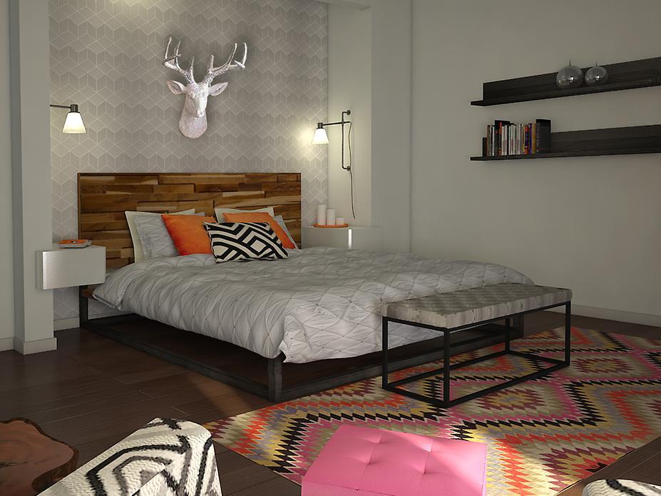 Aprils-fun-eclectic-bedroom-Christine-M-3DModel-1