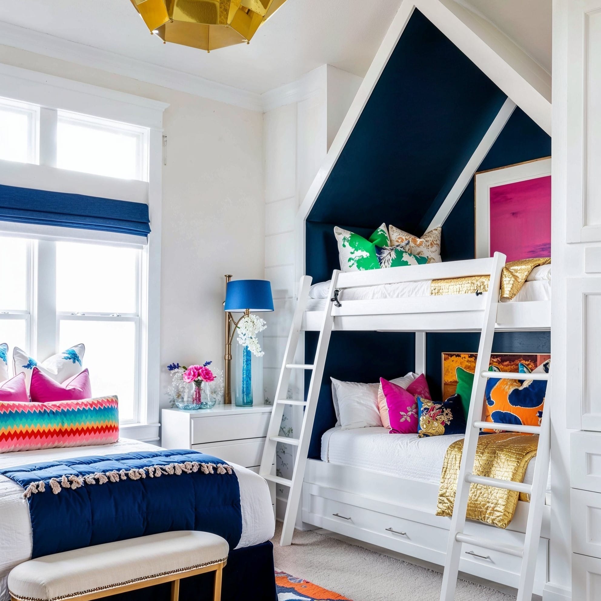 10 Shared Bedroom Ideas for Hassle-Free Sibling Spaces - Decorilla Online Interior Design