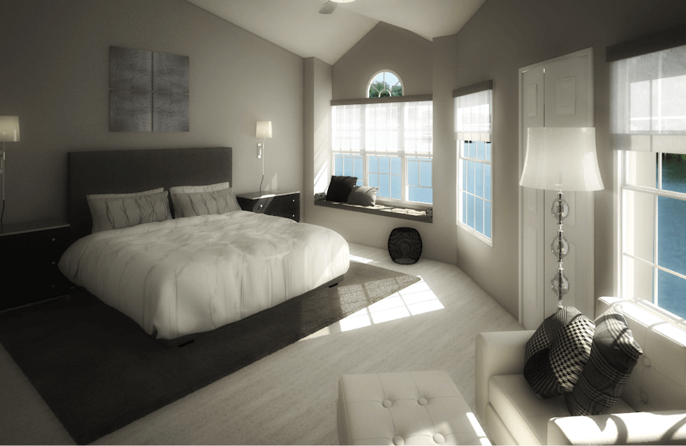 Decorilla Monochromatic Bedroom Design