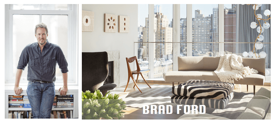 Top NYC interior designers Brad Ford