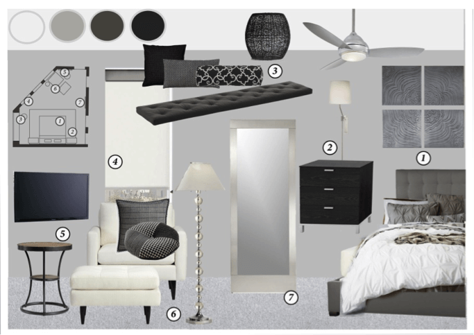 monochromatic4 - 5 tips om de perfecte monochrome kamer te creëren