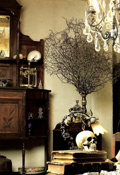 Gothic collection halloween decor top