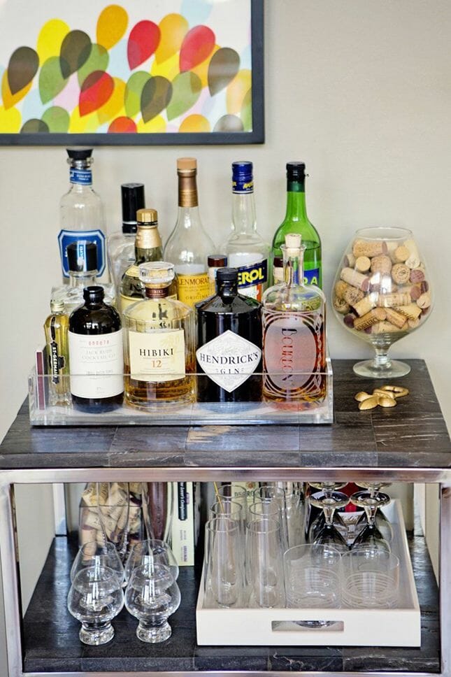 How to style the perfect bar cart decorilla online interior design