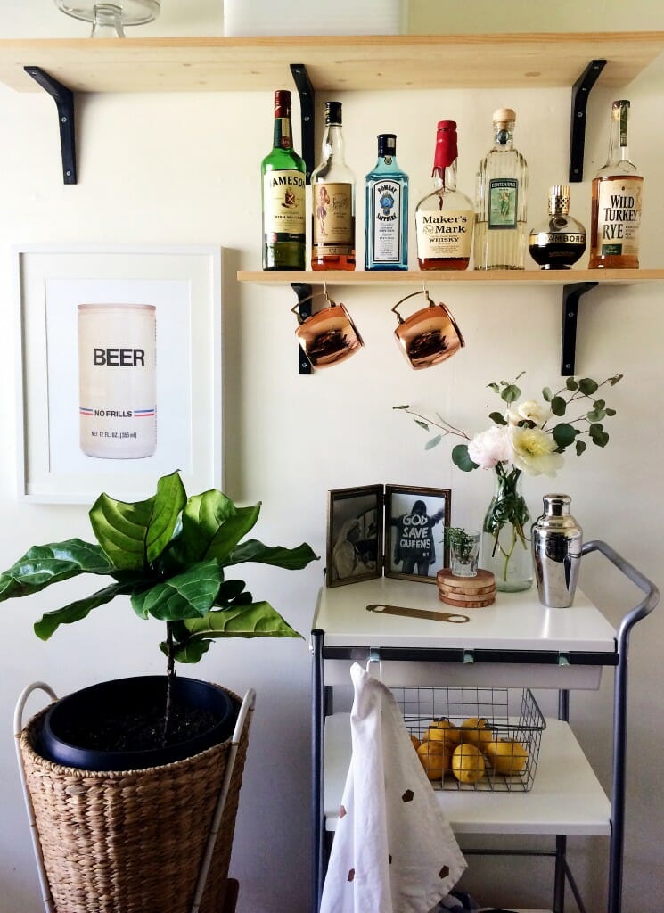 Bar Cart Styling