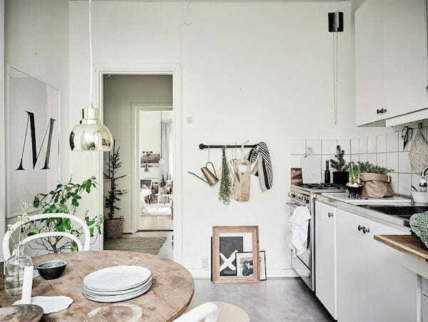 scandinavian design wood finish