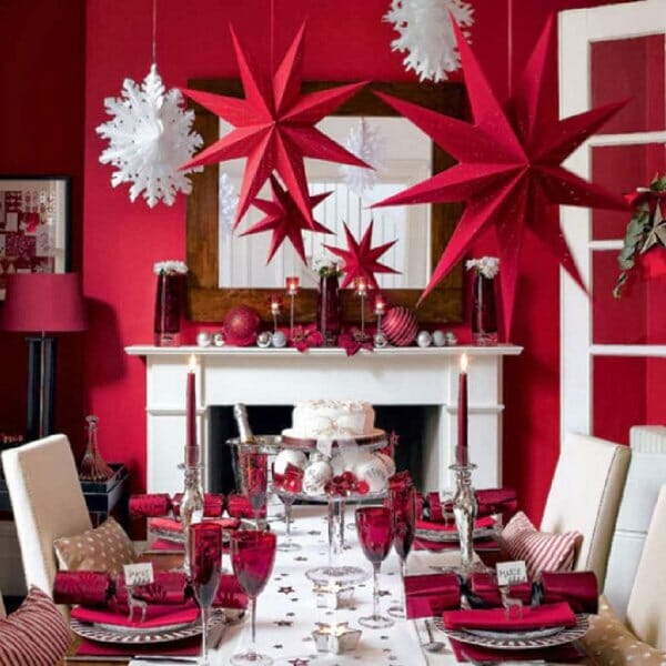 top Christmas decorations red decor