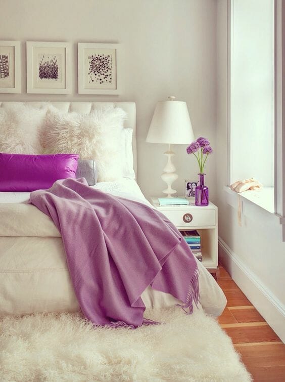 Decorilla interior designer Rachel bedroom accents