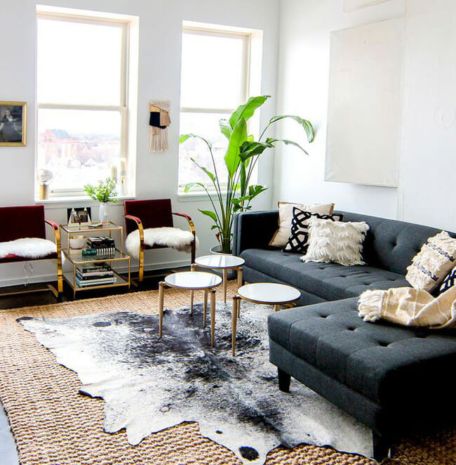 5 Reasons to Layer Living Room Rugs | Decorilla