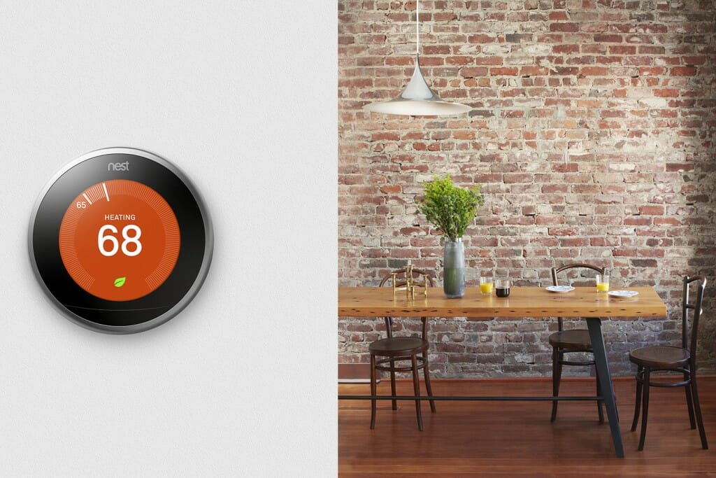 nest-thermostat-sustainable interior designer tip